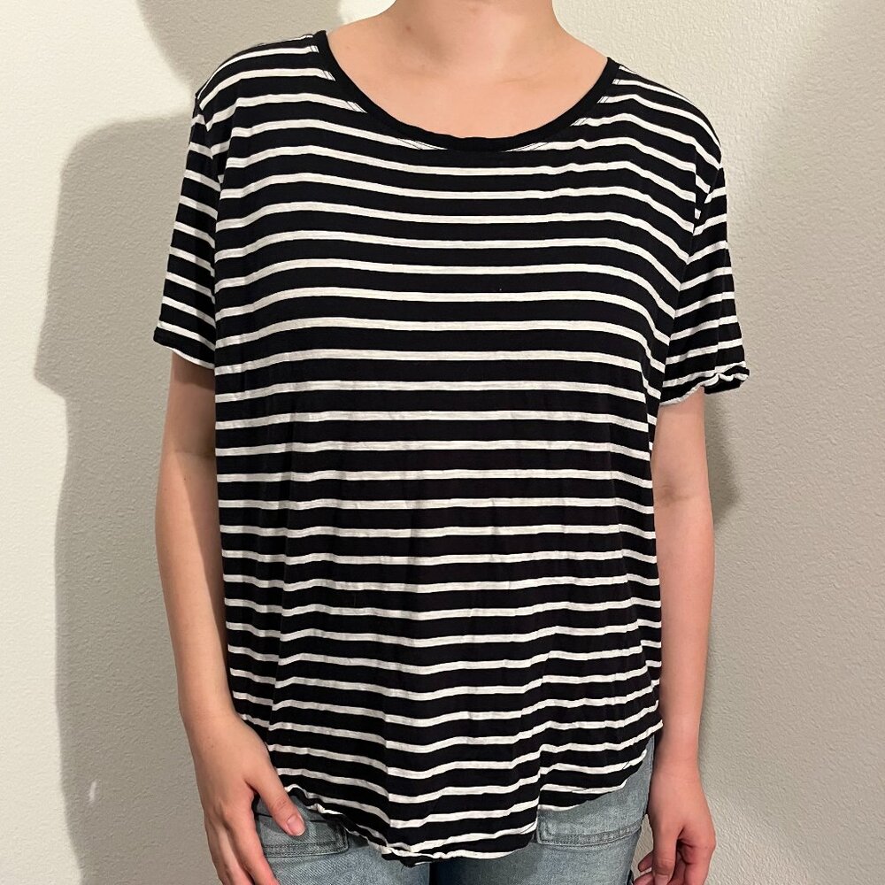 H&M Casual Striped T-shirt
